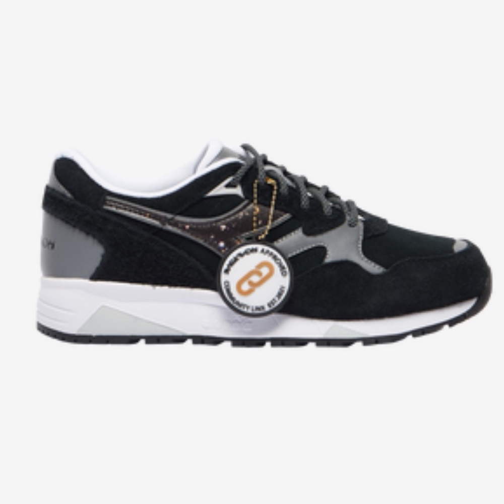 Diadora N9002 Men's Black/Multi Running shoes Men Size 8